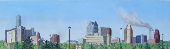 View from Eastern Market PAINTING