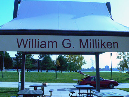 Milliken State Park Sign