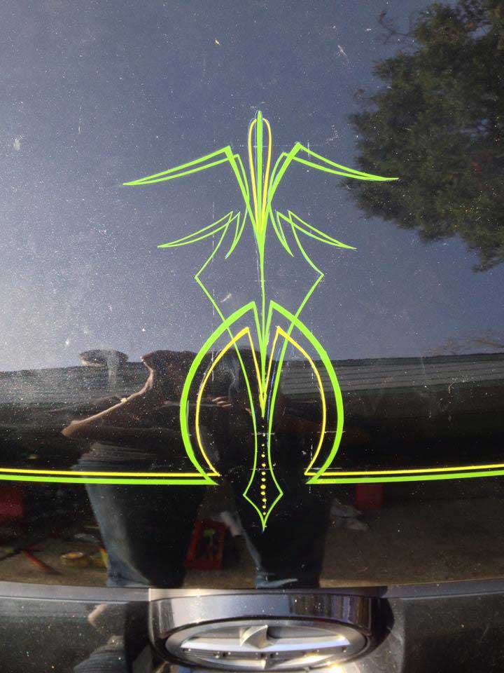 pinstriping by Julie Fournier
