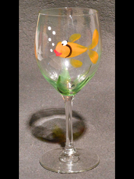 New Goldfish glass